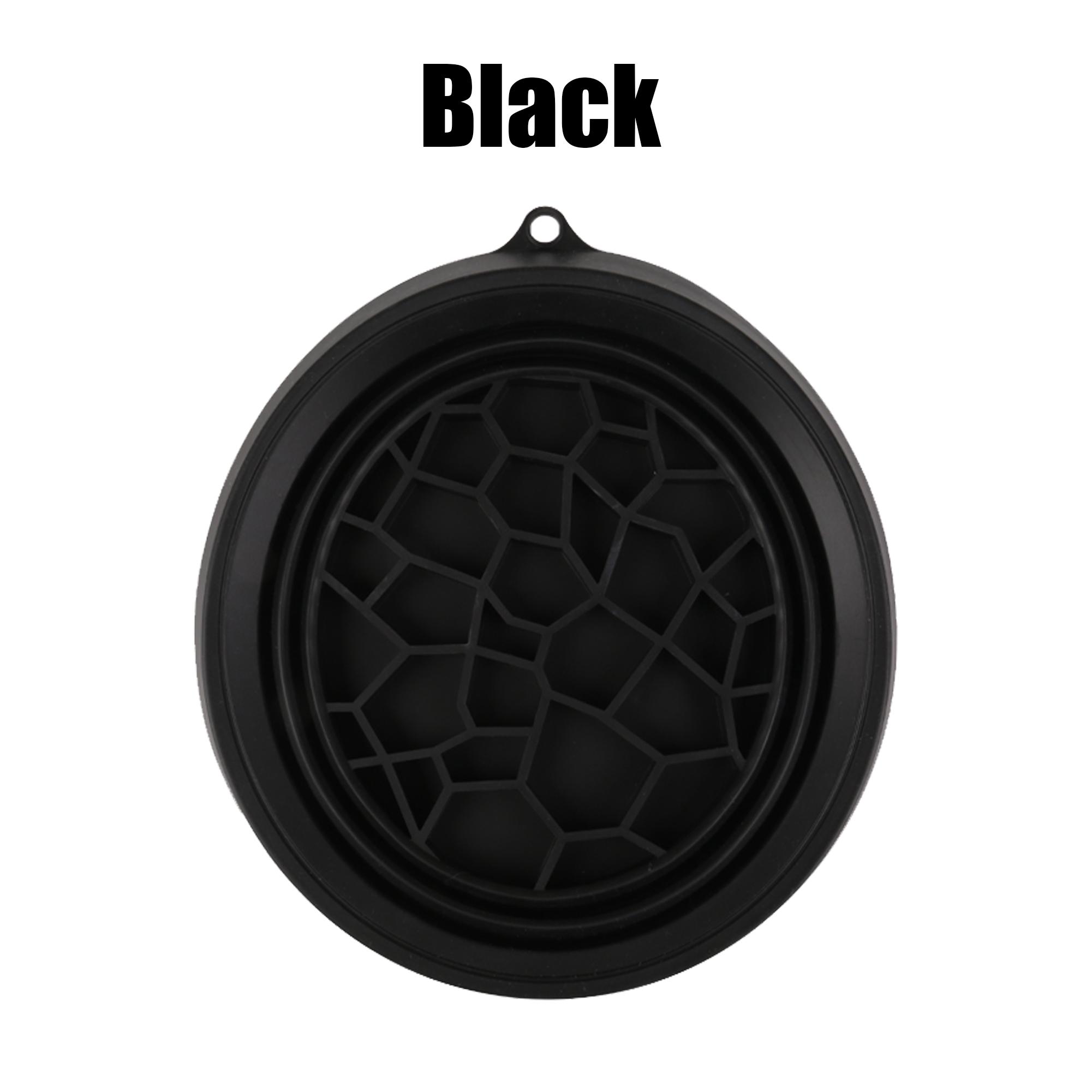 

Силиконовая миска для ледяной ванны для лица для погружения лица, складная миска для ледяных процедур для лица, умывальник для лица, инструмент для ухода за кожей лица для дома и путешествий чёрный