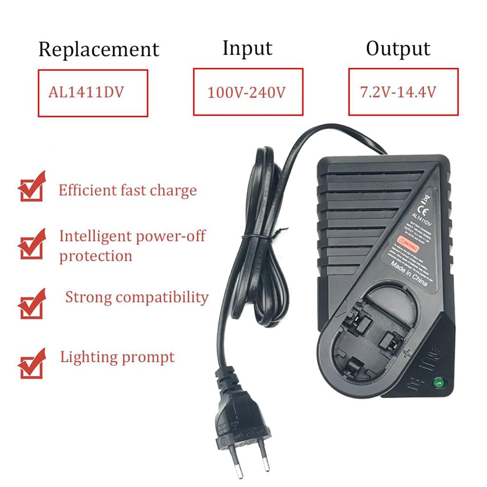 For Bosch 7.1V/GSR9.6/11V/11.1V Fast Battery Charger Adapter NI-MH NI-CD AL1111DV GSR7 1-1 GSR9 6-1 GSR11-1 GSB11-1