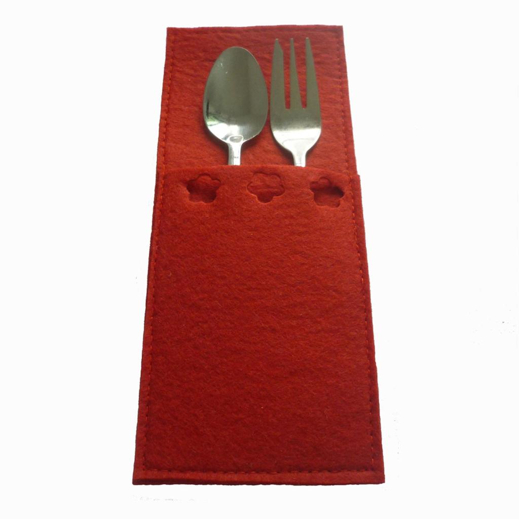 Easter Kitchen Cutlery Suit Pockets Spoon Forks, Table Decoration Pockets For