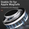 Doppelseitiger MagSafe Handyhalter Magnetischer Handyringhalter Aufsteller Magnetgriff für iPhone 16 15 14 13 Android Fitnessstudio Autohalter