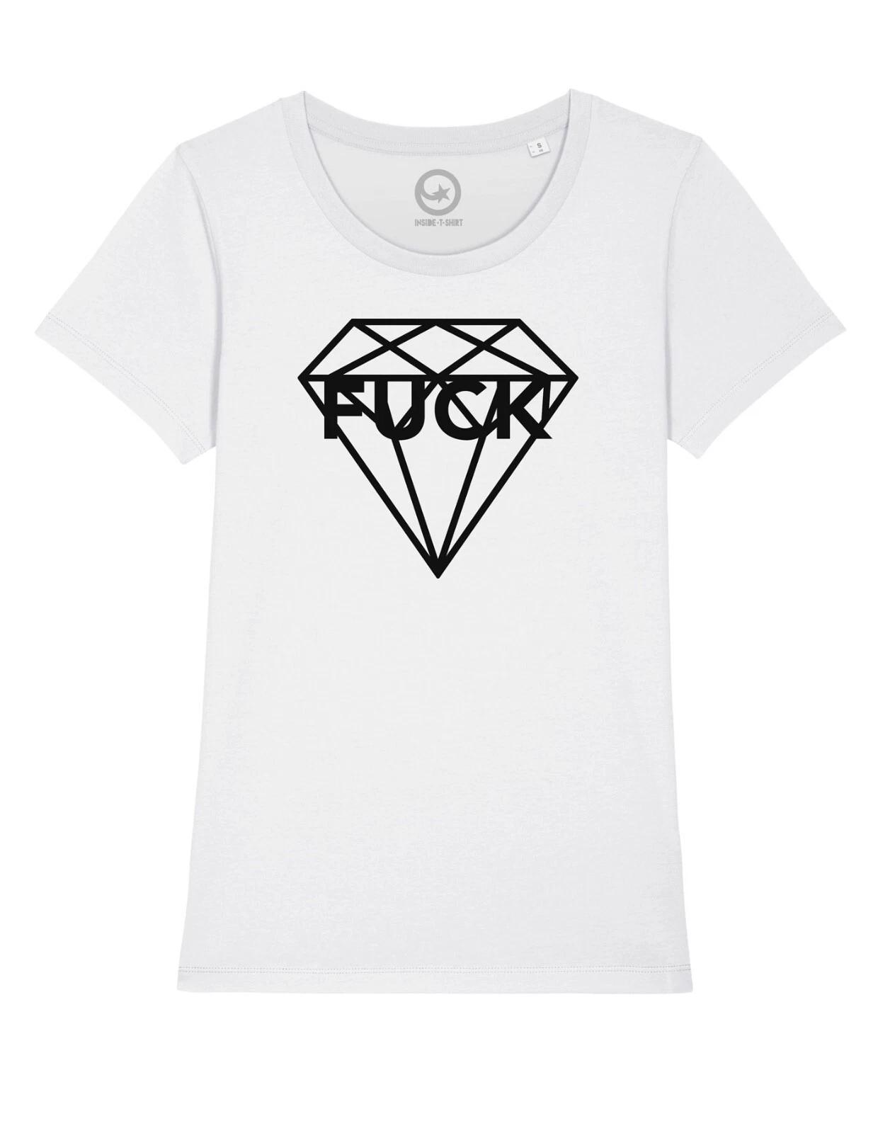 

Fuck Diamond Jersey Women Diamond Tattoo Jewel Tattoo Ink T-SHIRT 2XL