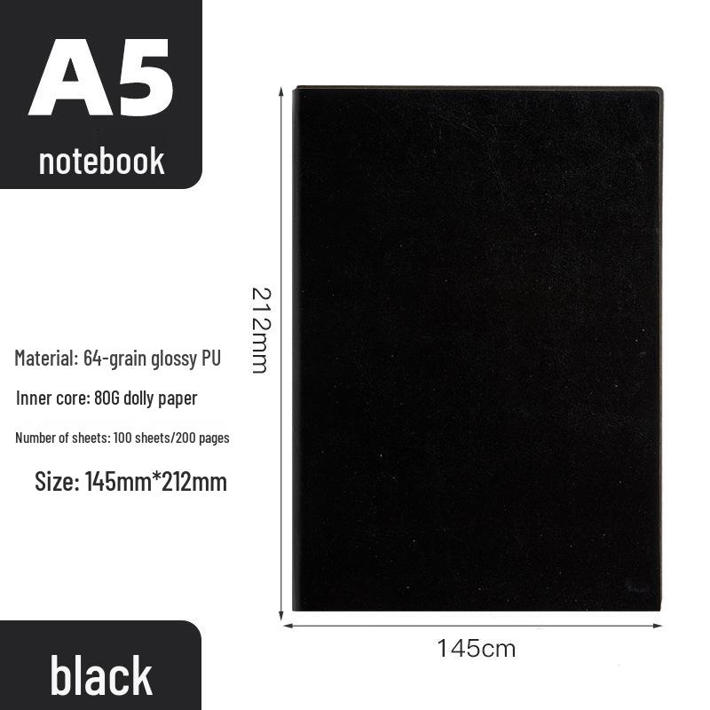 Personalisiertes Business Büro Softcover Notizbuch - A5/B5 Tagebuch Geschenk