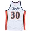 Maillot NBA - Mitchell &amp; Ness - Stephen Curry - Warriors 2009-10 - Blanc - XL - Sportswear