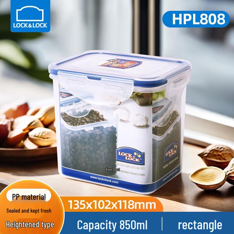 

Lock & Lock Plastic Tall Food Storage Container