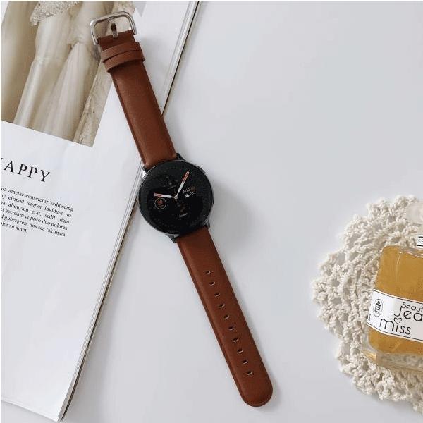 Pasek do Watch 22mm Beline Elegance Brązowy