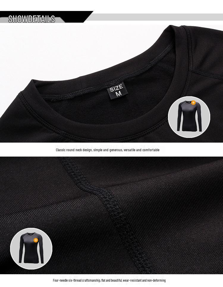 Women's Quick-Dry Velvet PRO Tight Fit Long Sleeve Running Shirt 5021