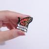 Cartoon Unique Butterfly Brooch Elegant Insect Design For Personalized Fashion Flair