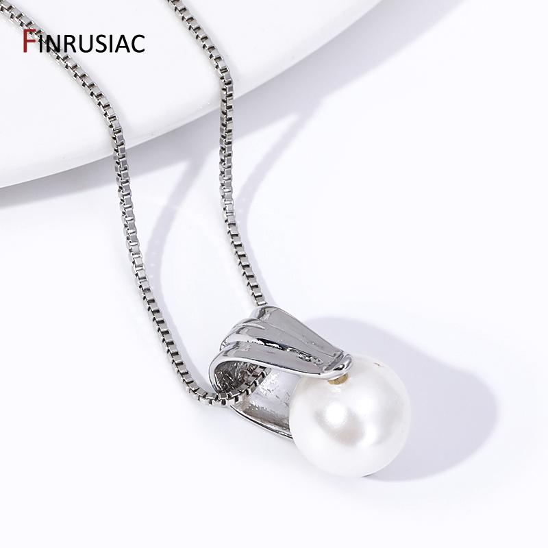 Groothandel Rhodium Plated Gekreukelde Knijpklem Hanger Oogje, Messing Hanger Oogje Connector Voor DIY Mode Ketting Maken Accessoires
