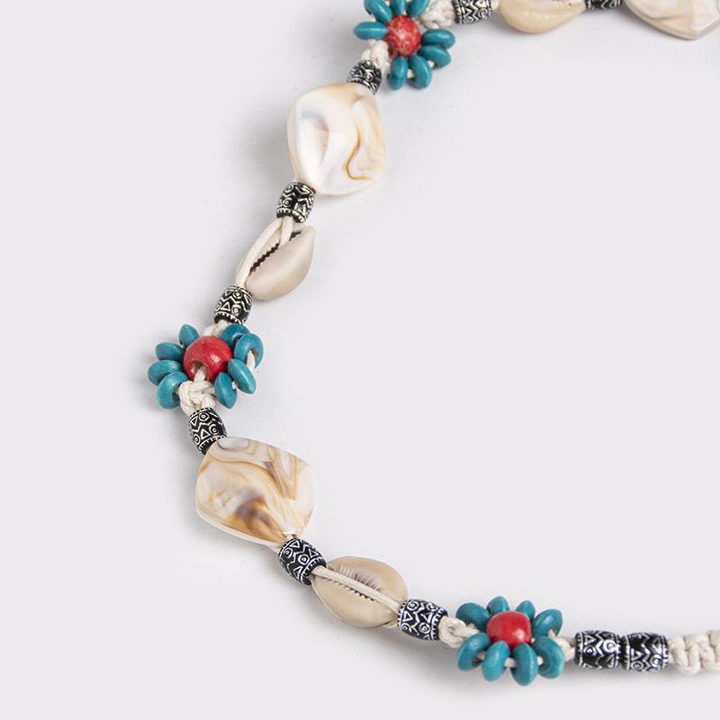 Boho Style Waist Rope Knitted Acrylic Ethnic Style Handmade Women's Belt Leisure Vacation Style Waist Rope