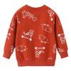 Boys' Cartoon Cotton Long Sleeve Round Neck Sweatshirt - Autumn Children's Clothing