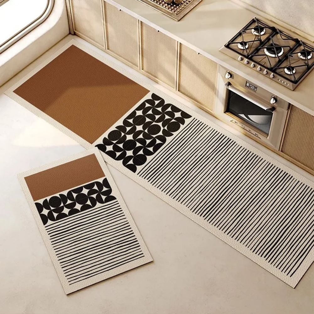 Dialgae Mud Carpet Kitchen Dirty And Easy To Care For Washable Simple Nordic Bathroom Strong Absorbent Home Decoration