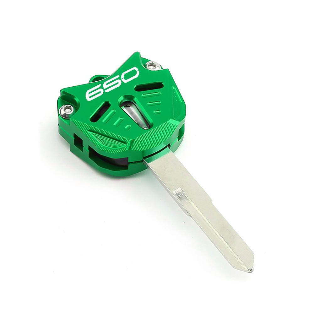 For Kawasaki Z650 Z 650 Z650RS Ninja 650 RS 2017-2026 2026 CNC Accessories Motorcycle Key Shell Key Case Cover Key Chain Keyring