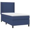Maison Exclusive - Somier de láminas para cama con colchón Azul 80x200 cm Tela