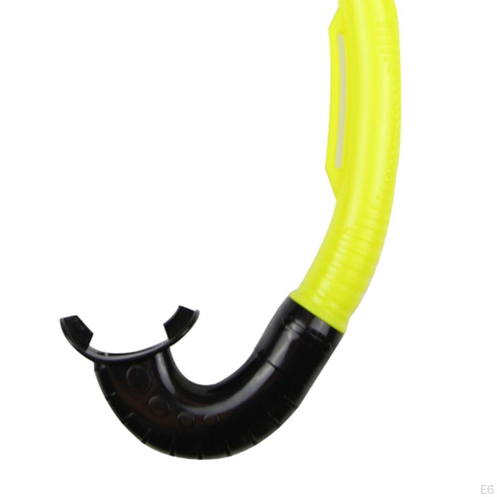 Dry Snorkel Full Wet Breathing Tube Durable for Adults Freediving Swimming