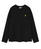 Wacky Willy Basic Typo Long Sleeve Black
