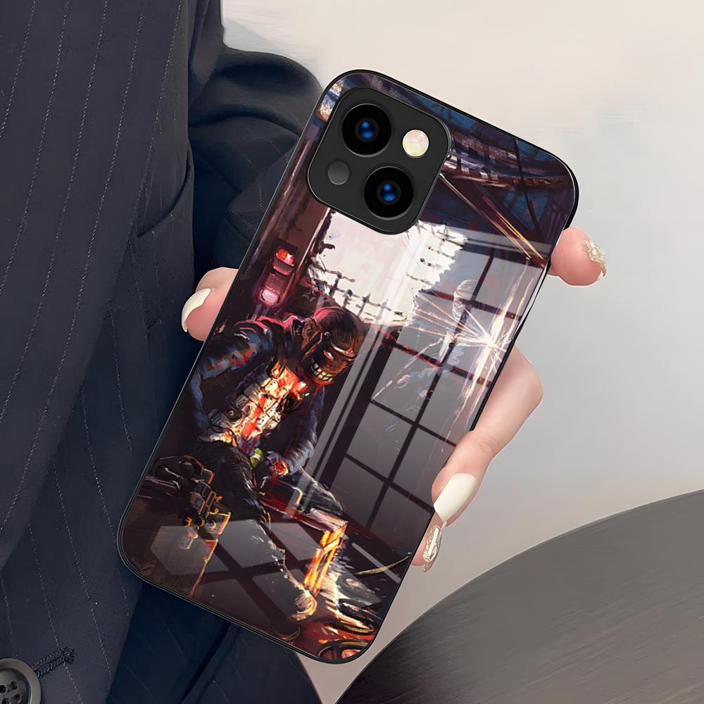 RUST Game Phone Case For IPhone 17 Pro Max 15 Pro 16 14 Plus 12 13 Mini 11 Pro Shockproof Glass Cover