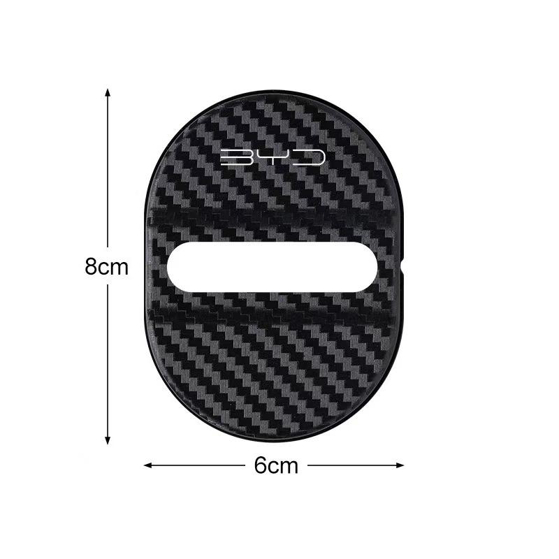 

Silicone Car Door Lock Buckle Protection Cover Elastic For BYD Atto 3 Yuan Plus Han Tang EV F3 E6 Dmi Song F0 Qin Pro G3