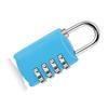 Coded Lock Zinc Alloy Keep Security Combination Padlock for Luggage Cases Filing CabinetsSky Blue
