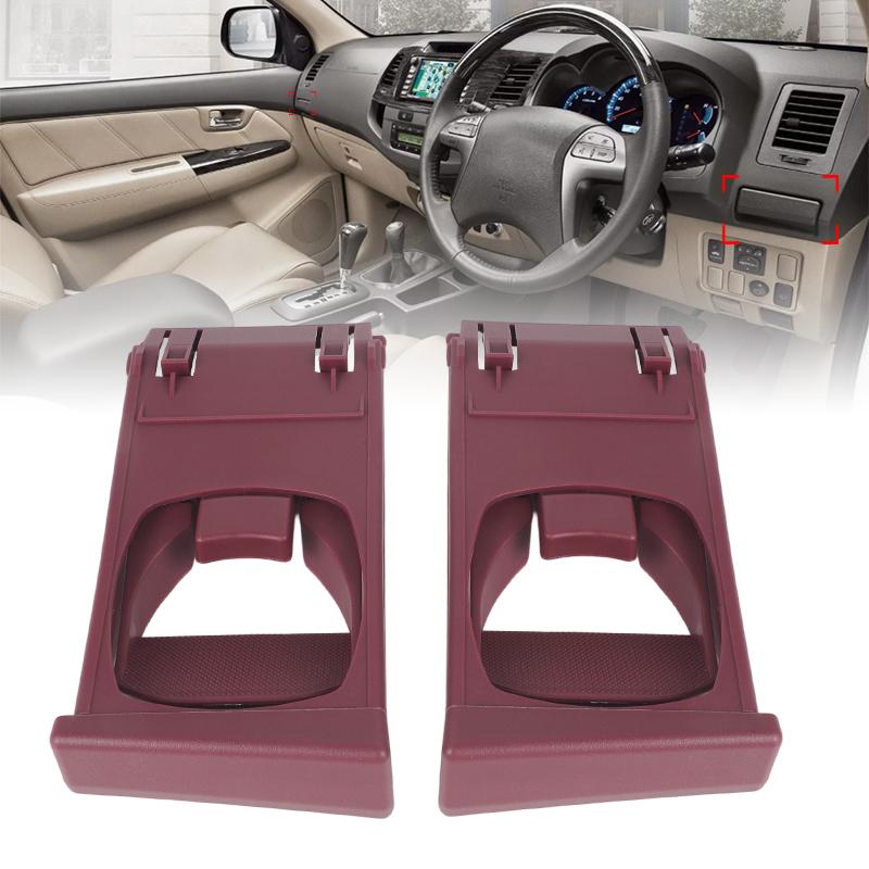 Auto Left Right Cup Drink Holder For Toyota Hilux Vigo SR Pickup Fortuner 2004 2005 2006 2007 2008 2009 2010-2015 55604-0K010