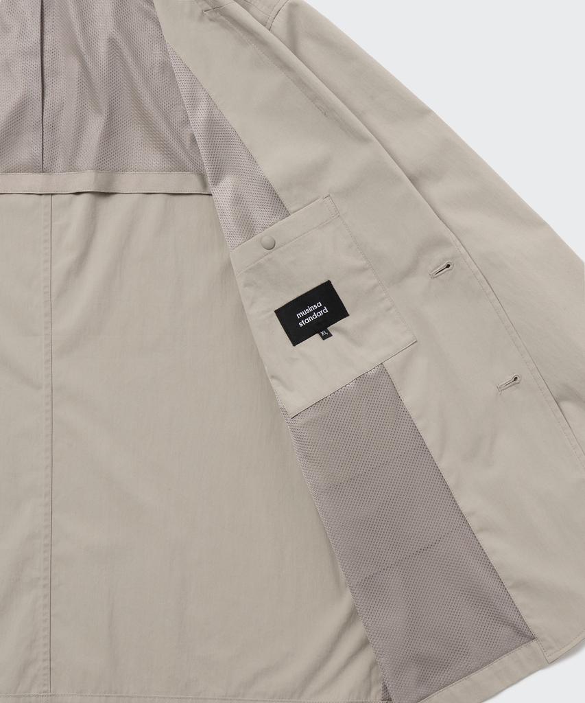 Musinsa Standard [City Leisure] Cn Relaxed Blazer [Grayish Beige]