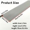 1PC 0.9m/35.43inch Doorway Ramp Garage Threshold Ramp Ample Space Gentle Incline Heavy Use Sturdy Materials Home Accessibility