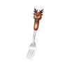 Cross-Border Christmas Cartoon Cutlery Set: Cute Tree & Snowman Dessert Spoons & Forks in Gift Box