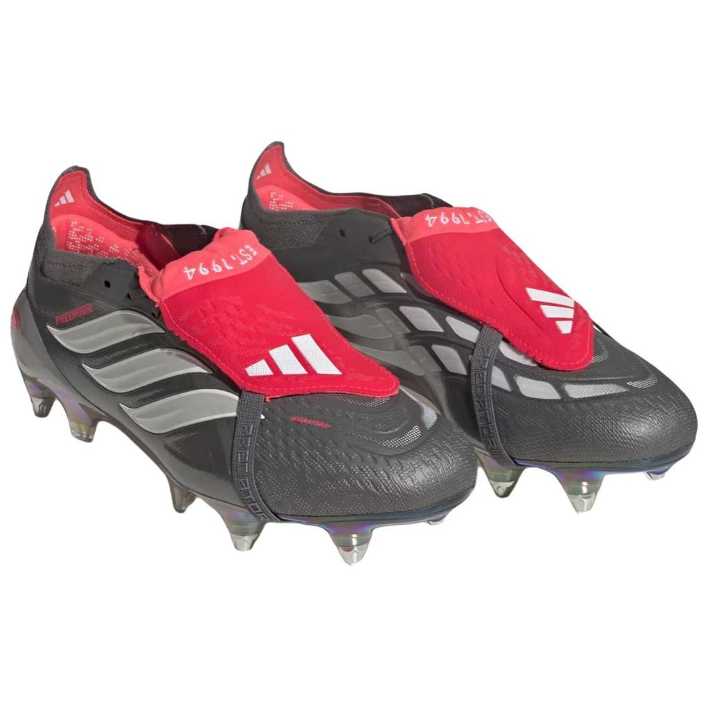 adidas PREDATOR ELITE Fußballschuhe Unisex Grau JS0383