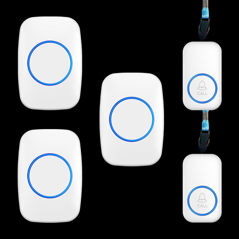 Wireless Long-Range Elderly Call Button for Caregivers