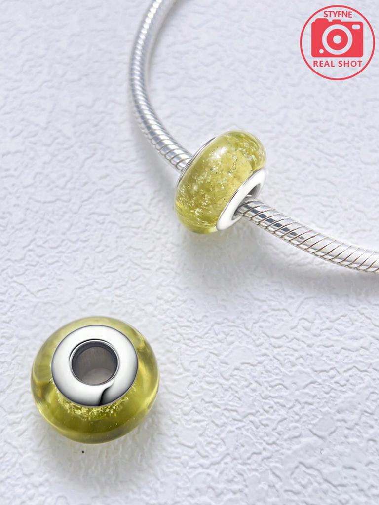 Charms Plata Colorful Starlight Points Beads Charm Copper Plated Fit Charms Original Bracelet For Jewelry Making Diy Charm