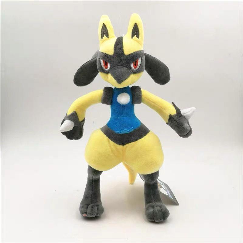 Entzückendes 12-Zoll glänzendes Luc Lucario Plüschtier Perfekt für Kinder und Sammler