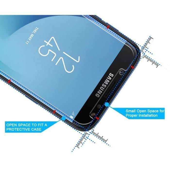 Tempered Glass for Samsung Galaxy S7 - [Pack 3] Ultra Resistant Screen Protector Glass Film [Phonillico®]