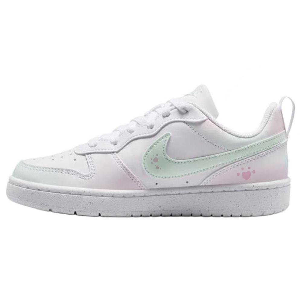 

Nike Court Low top Skateboard Shoes Women s White Green DV5456-138() 35.5