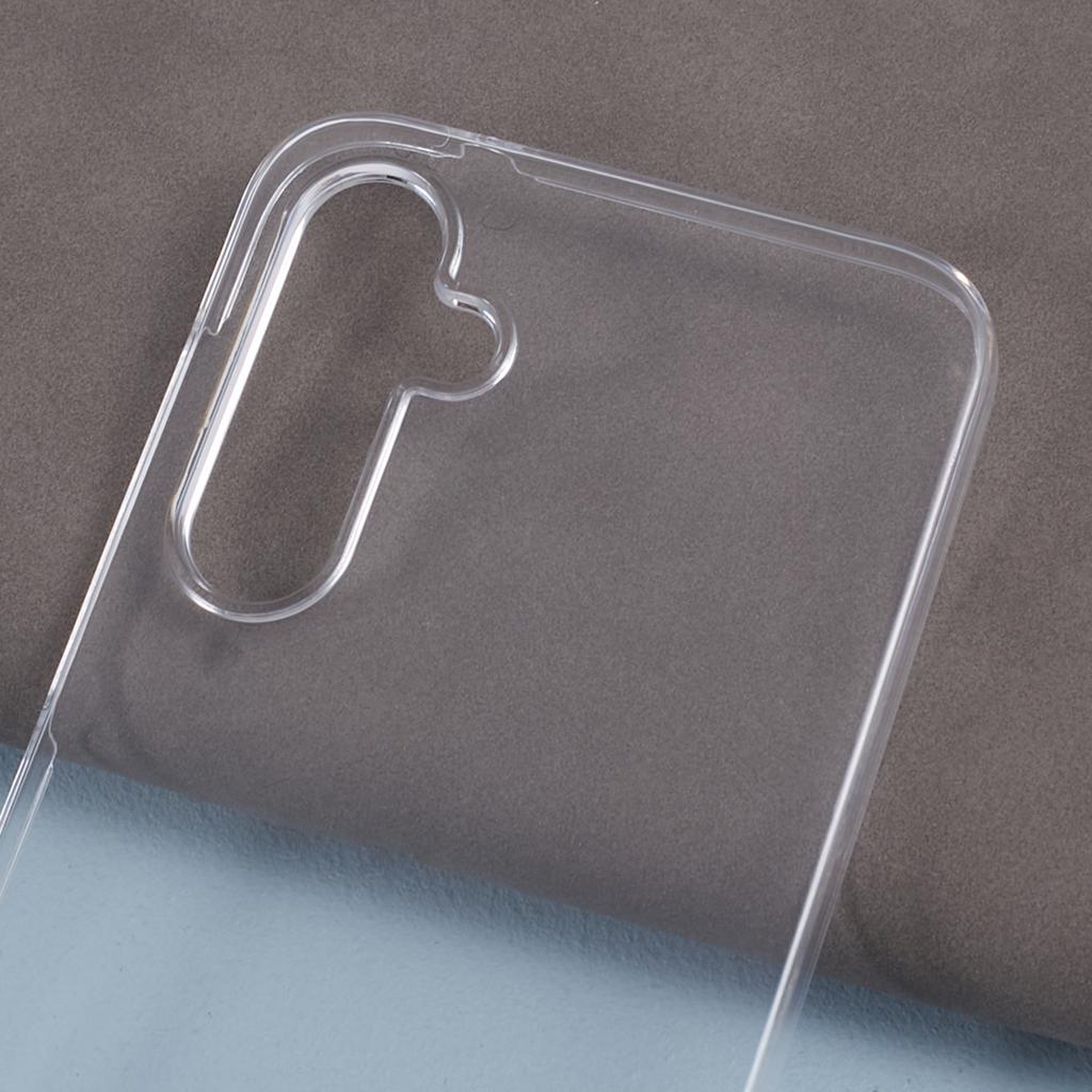 For Samsung Galaxy S23 FE Case Transparent Phone Cover with PET Screen Protector