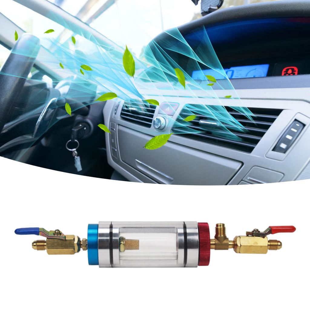 Car Air Conditioning R134 Refrigeration Charging Tool Oil Filling Analysis Tool Easy To Use for Professional & Beginner