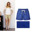  Tooxika Shorts Women Summer Pants Faux Denim Straight Pants Loose Large Size Pants Slim Thin Casual Women's Pants