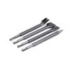 4Pcs Round Shank Electric Hammer Gouge Pointed /Flat Bit Rotary Hammer Gouge Set  Brick Wall