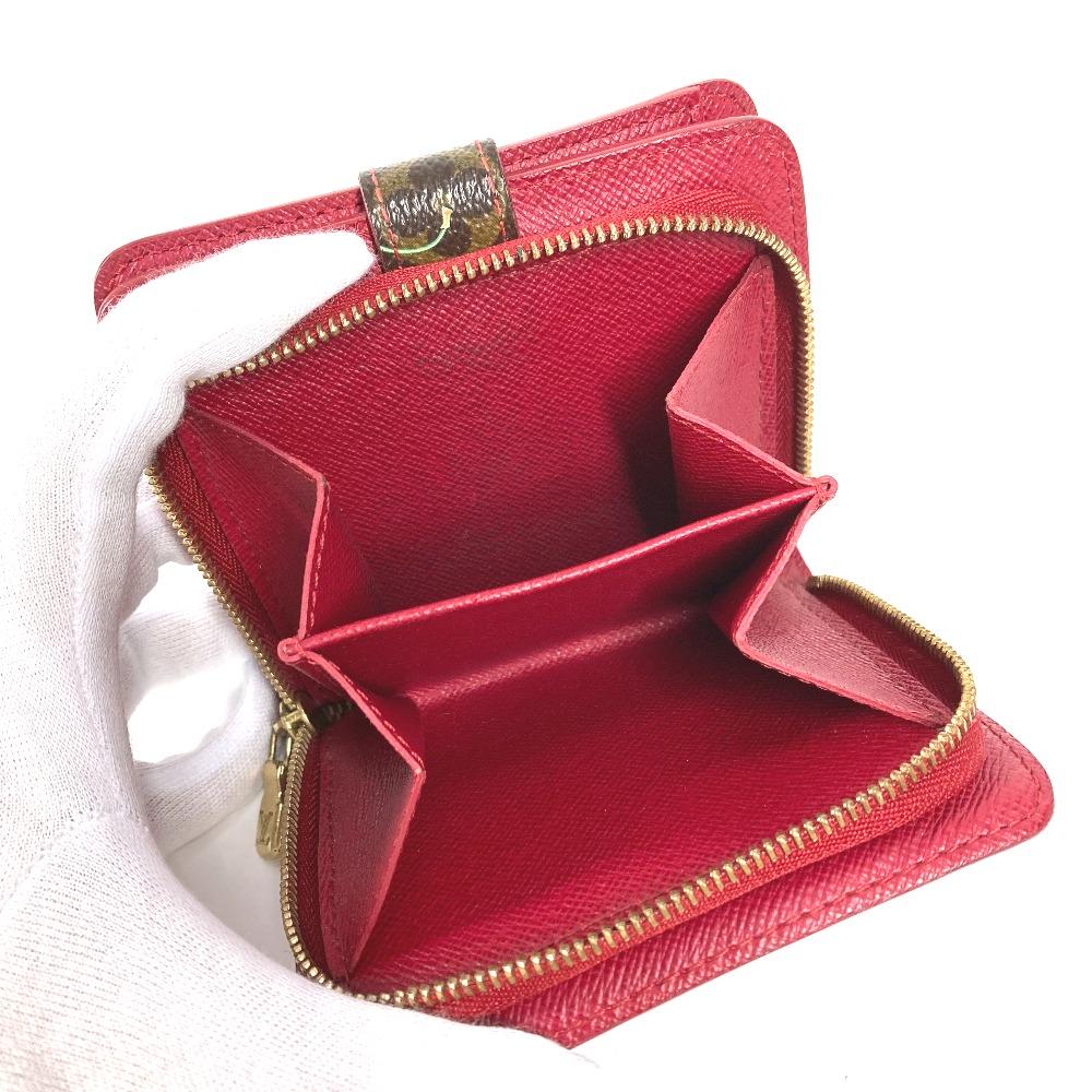 Louis Vuitton M95005 Compact Zip Compact Wallet Monogram Cherry Murakami