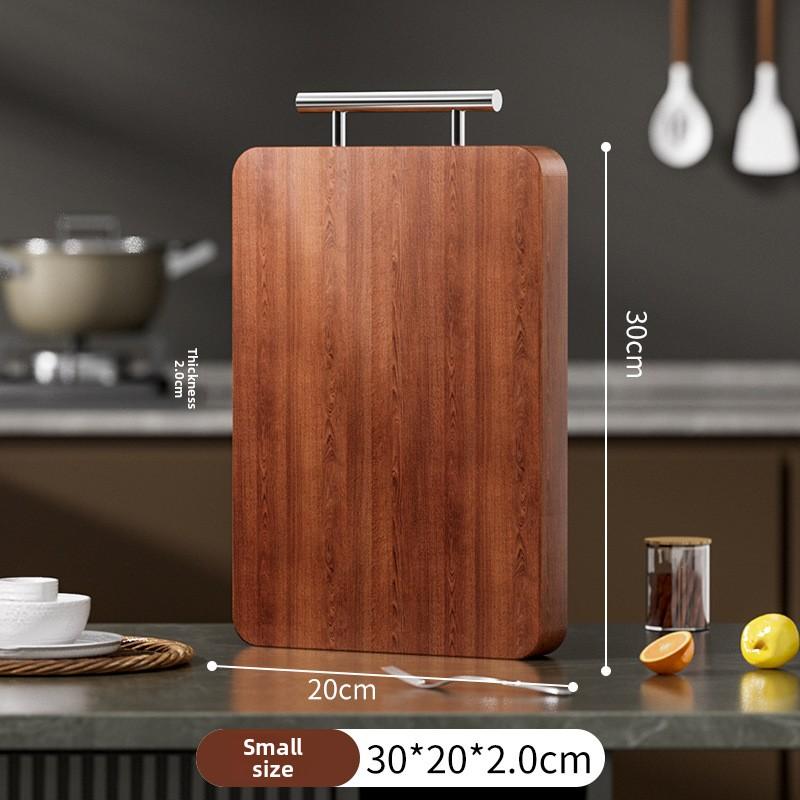 New Ebony Wood Cutting Board Antibacterial Anti Mold Kitchen Chopping Board Double Sided