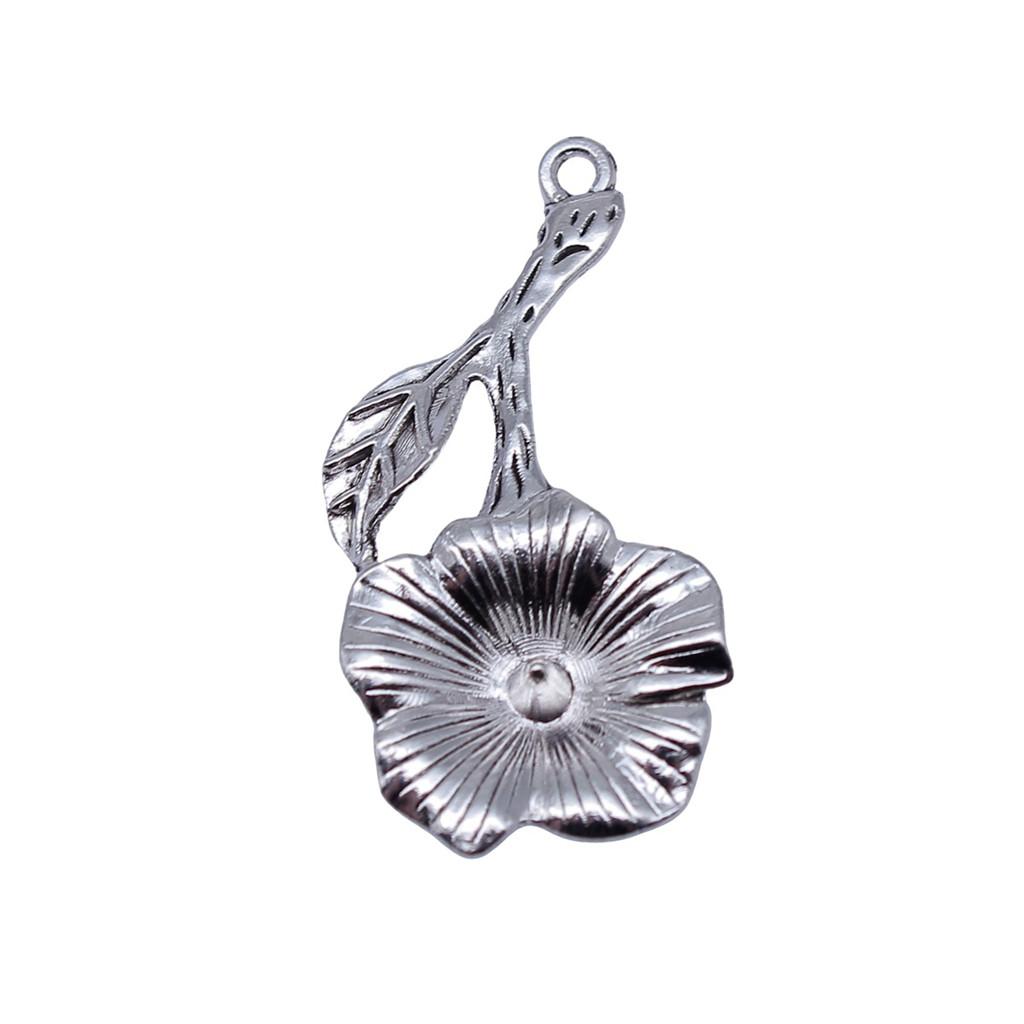 Roses Lotus Flower Charms Sunflowers Pendants For Floral Themed Jewelry Making