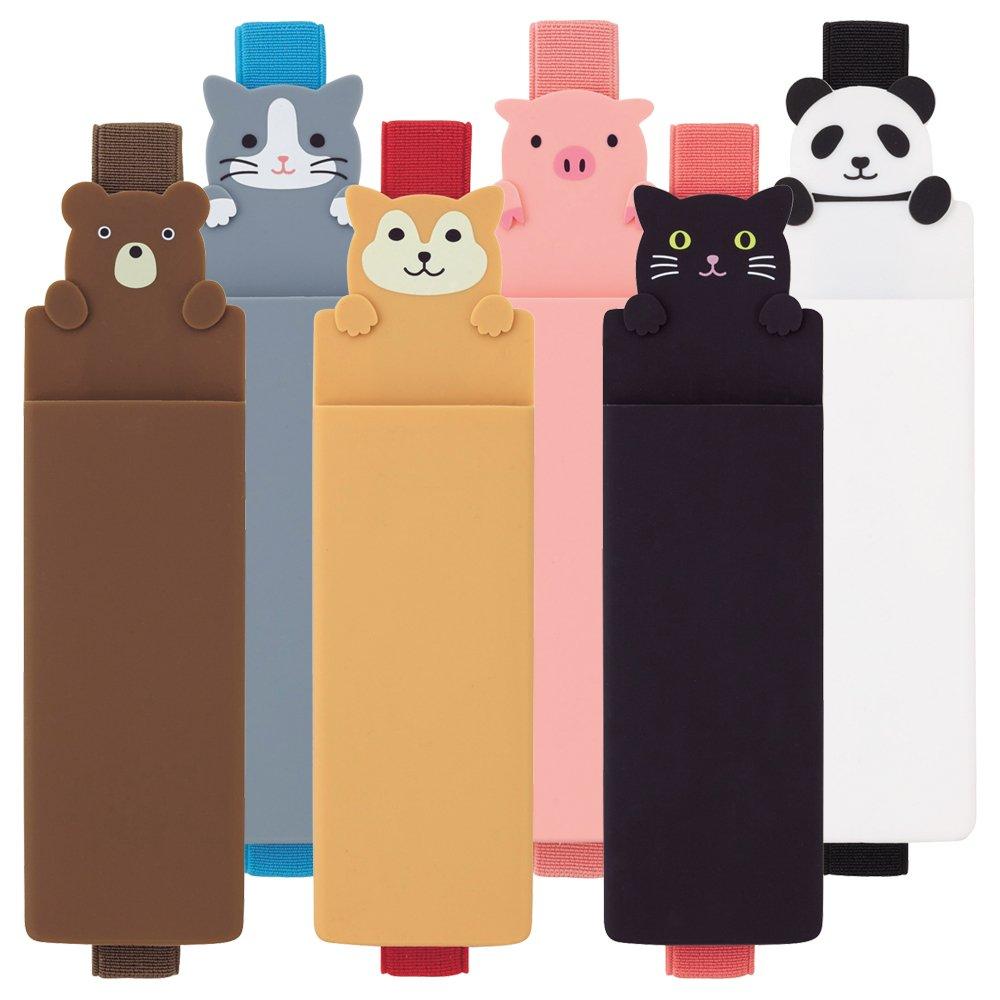 LIHIT LAB Book Band Pen Case Punilabo Shiba Inu A7720-2