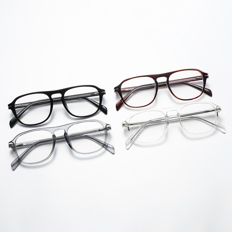 TR90 Magnetic Clip On Sunglasses Retro Snap On Frame With Lens For Nearsightedness Glasses Stylish Accessory