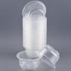 Minnai Disposable Thickened Round Plastic Takeout Bowls