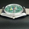JAPAN VINTAGE REFURBISHED SEIKO AUTOMATIC 6309A MENS GREEN DIAL WATCH a442997-1