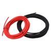 2 Pcs Solar Panel Wire XLPE Sleeve Tinned Copper Dual Insulation Temperature Resistance Solar PV Cable 6mm² 20m 65.6ft