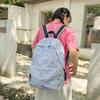 Schoolbag Korean version large-capacity nylon schoolbag female student backpack tie-dye ink painting junior high school high school college student