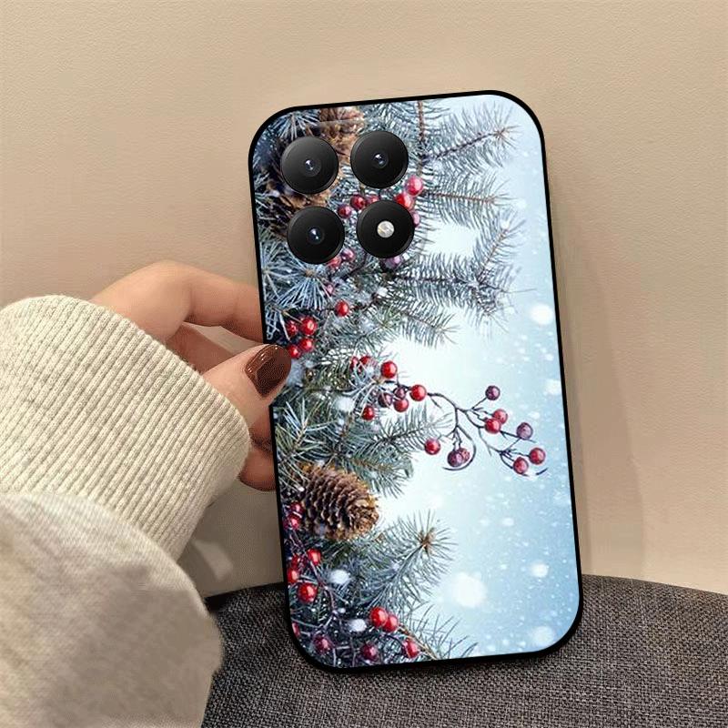 Weihnachtsmalerei Weiche TPU-Silikonhülle Für Xiaomi 15T 14T 12T Pro 13T 12T 11T 10T Pro Stoßfeste Handyhülle Sturzsicher Funda