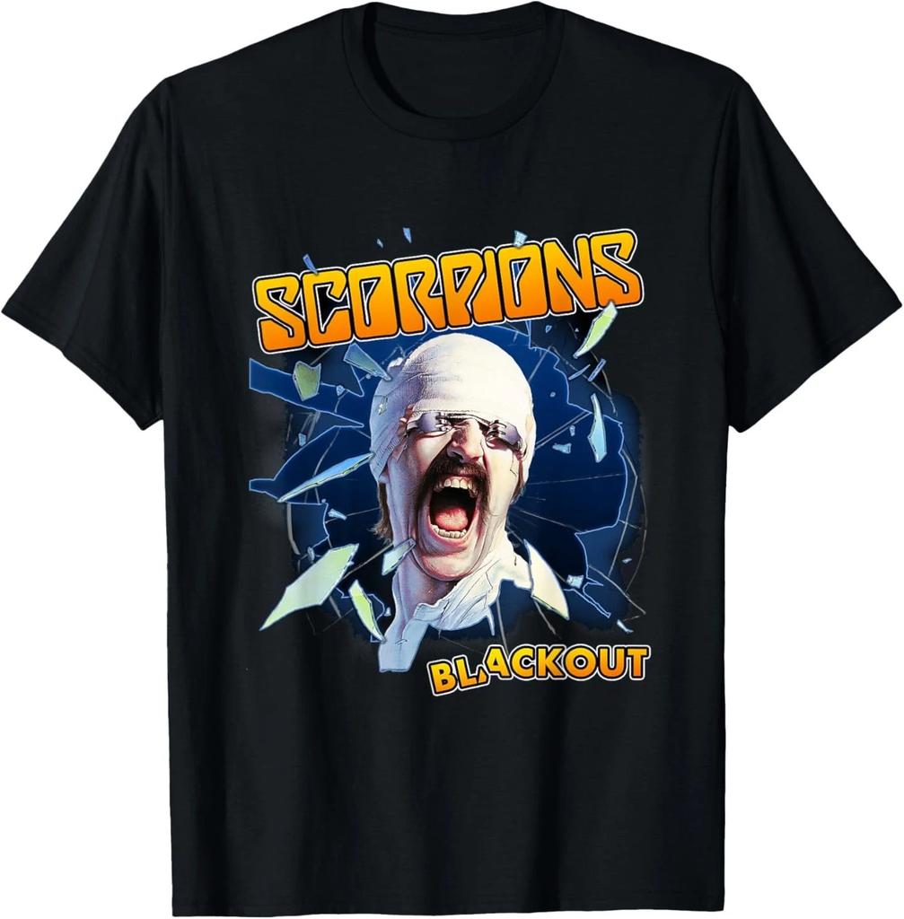 Official Scorpions Blackout T-Shirt