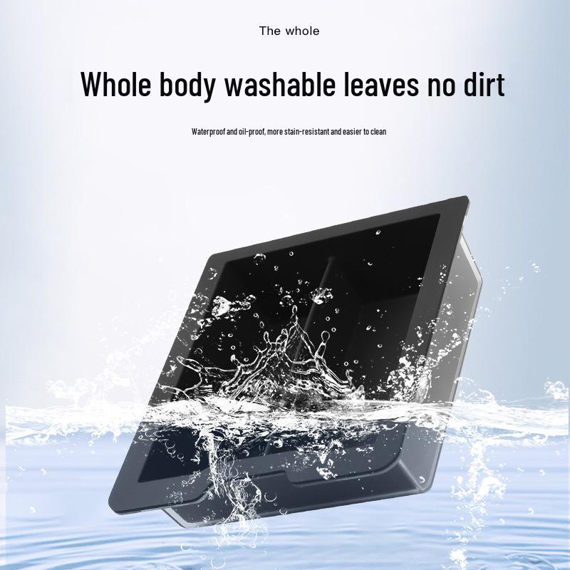 Tesla Model 3/Y Console Storage Organizer Silicone Double-Layer Box