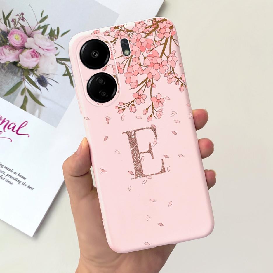 

For Xiaomi Poco C65 Case Redmi 13C Cute Crown Letters Cover Soft Silicone Phone Case For Xiaomi Redmi 13C Redmi13C PocoC65 Shell Xiaomi Redmi 13C