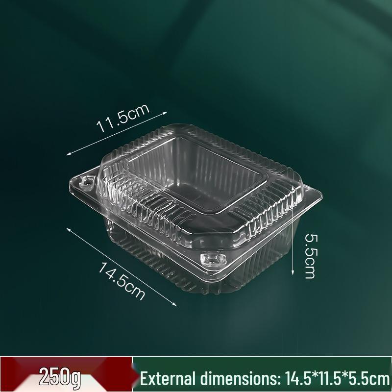 Sushi, Roast Duck, Pastry & Fruit Takeaway Box Set with Free Shipping & 100 Rubber Bands